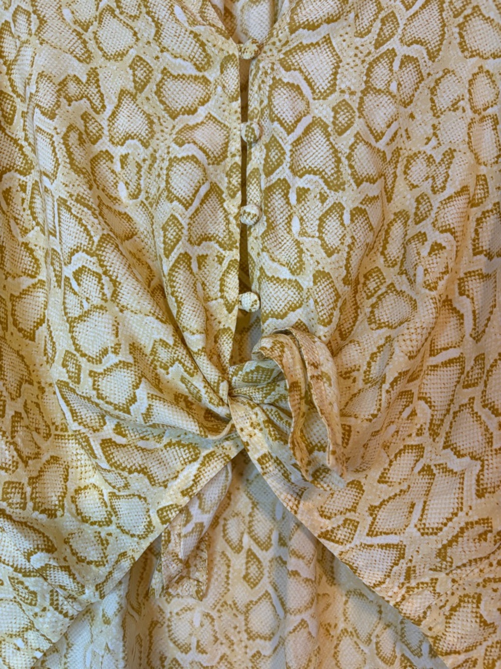 FAITHFULL THE BRAND Aira Knot Shirt size M - Picture 6 of 9